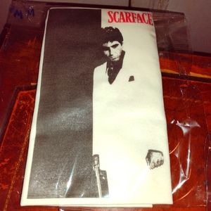 *New* Men's Scarface Tony Montana Gangster Al Pacino White Tshirt Size S-2XL